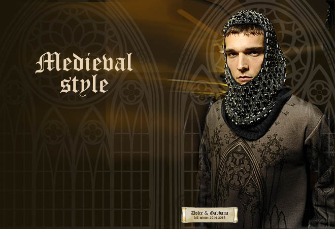 Средневековый стиль в современной мужской моде: журнал MENS-LOOK.ru