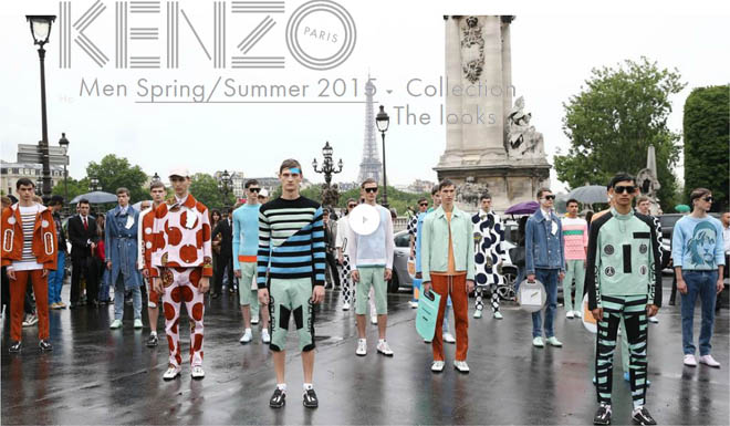Легендарный дуэт Kenzo: мужская коллекция весна-лето 2015