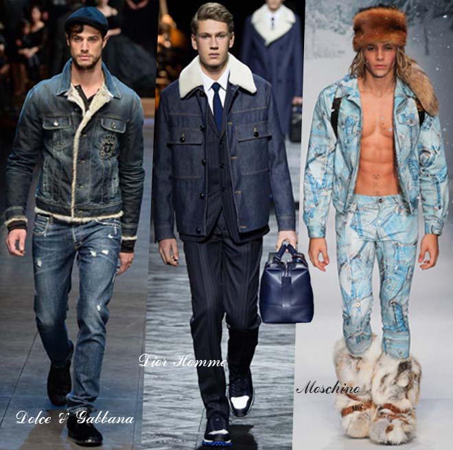 Мужские джинсовые куртки осень-зима 2015-2016
